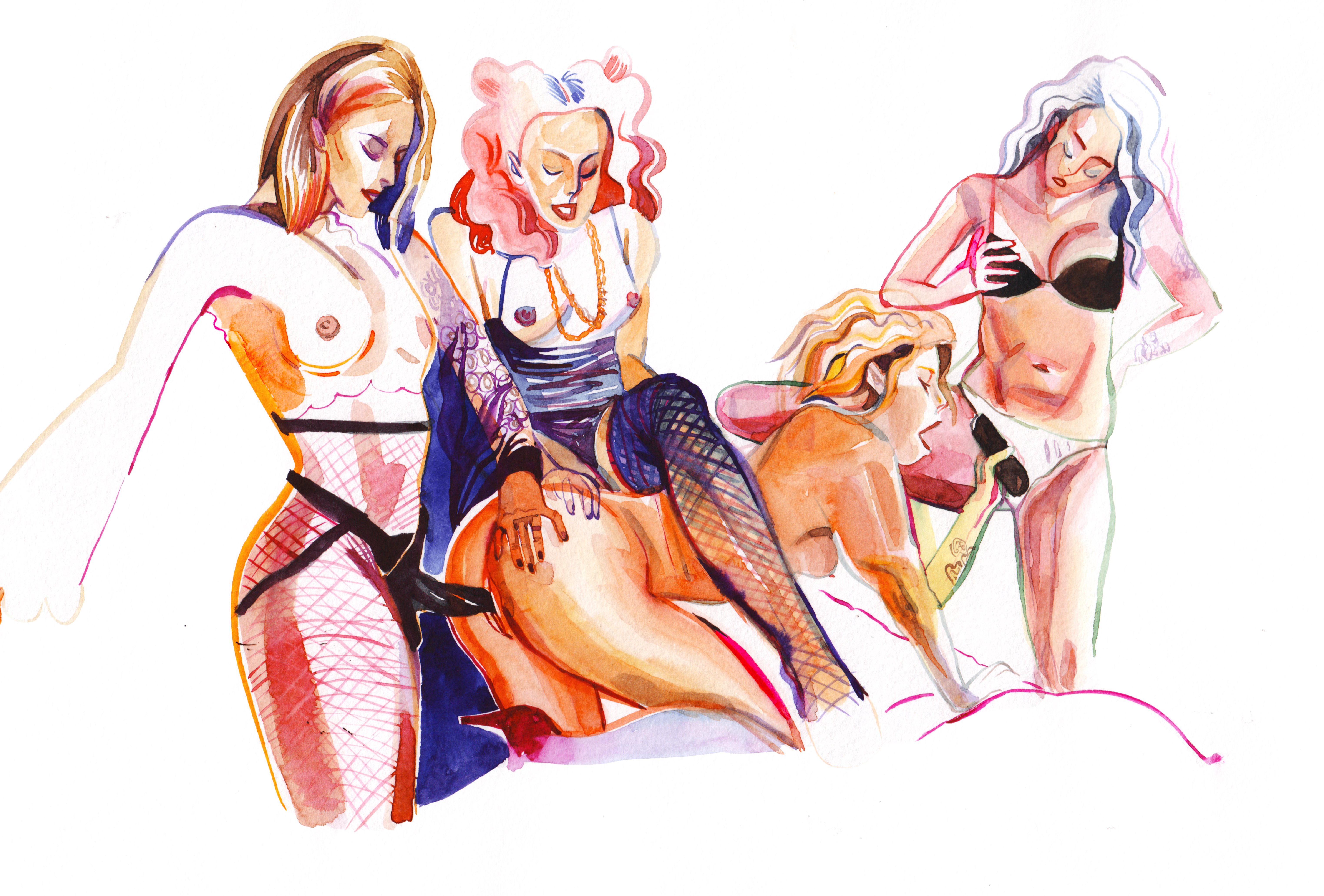 6094px x 4126px - Erotic Art Drawing and Illustrations - Killing Kittens