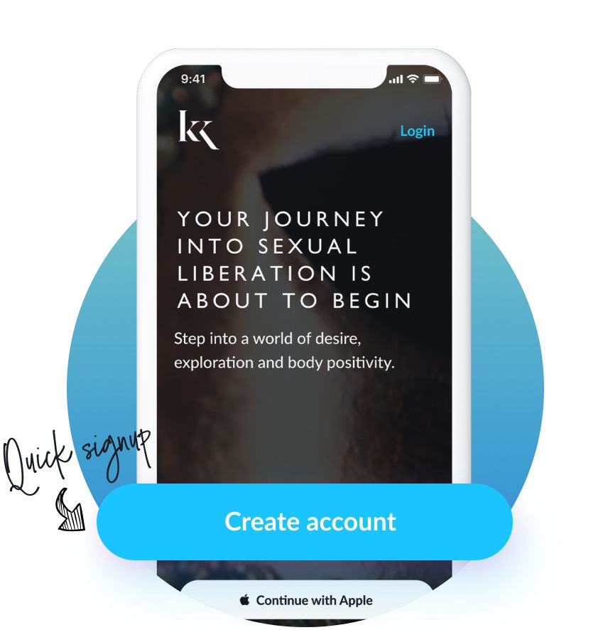 Sign up to the App